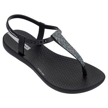 Ipanema Sandals Kids Charm Glitter Black 683094BYI Ireland